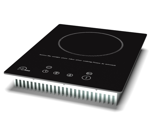 Hornilla Cooktop de cerámica de cristal de la protección seca de la ebullición sola con la función de cerradura de seguridad del niño