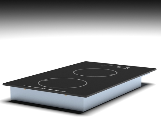 cocina de inducción inteligente de la hornilla del doble del control de sensor del tacto del Europea-estilo para el restaurante