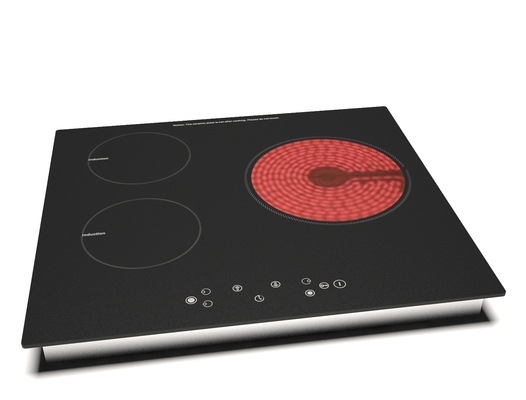 Tarifa espera de Cooktop de la inducción de la hornilla del Portable cuatro menos que 0.5w la cocina híbrida 6000W
