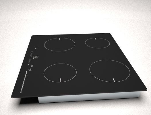 4 inducción de calefacción Cooktop, cocina de la hornilla del negro cuatro de la zona de inducción de cerámica con CE
