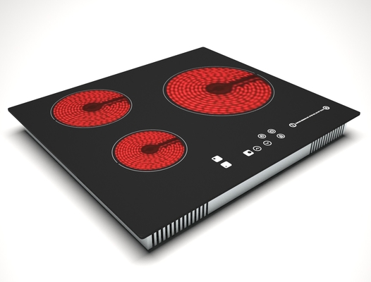 Puede ser utilizado al poder de alta calidad y barato de cerámica 6200W de la cocina de la zona del Bbq tres
