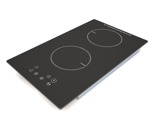 Cooktop doble incorporado de la inducción de la hornilla